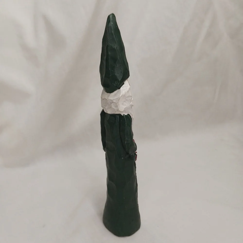 Vintage Santa Green Robe Carved Pencil